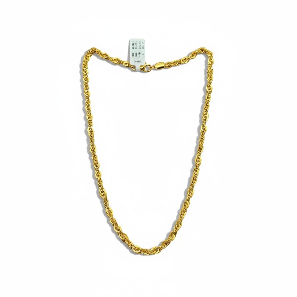 Twisted Gold Chain