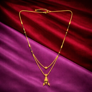 Gold Two Layer Stylish Mangalsutra