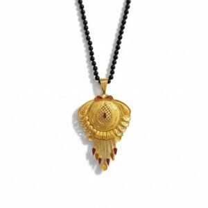 Delhi Style Single Gold Pendant