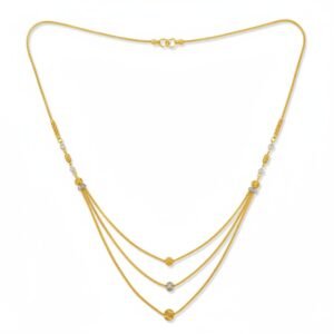 Three Layer Italian Gold Kanthi