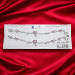 Silver Payal Elegant Traditional Anklet